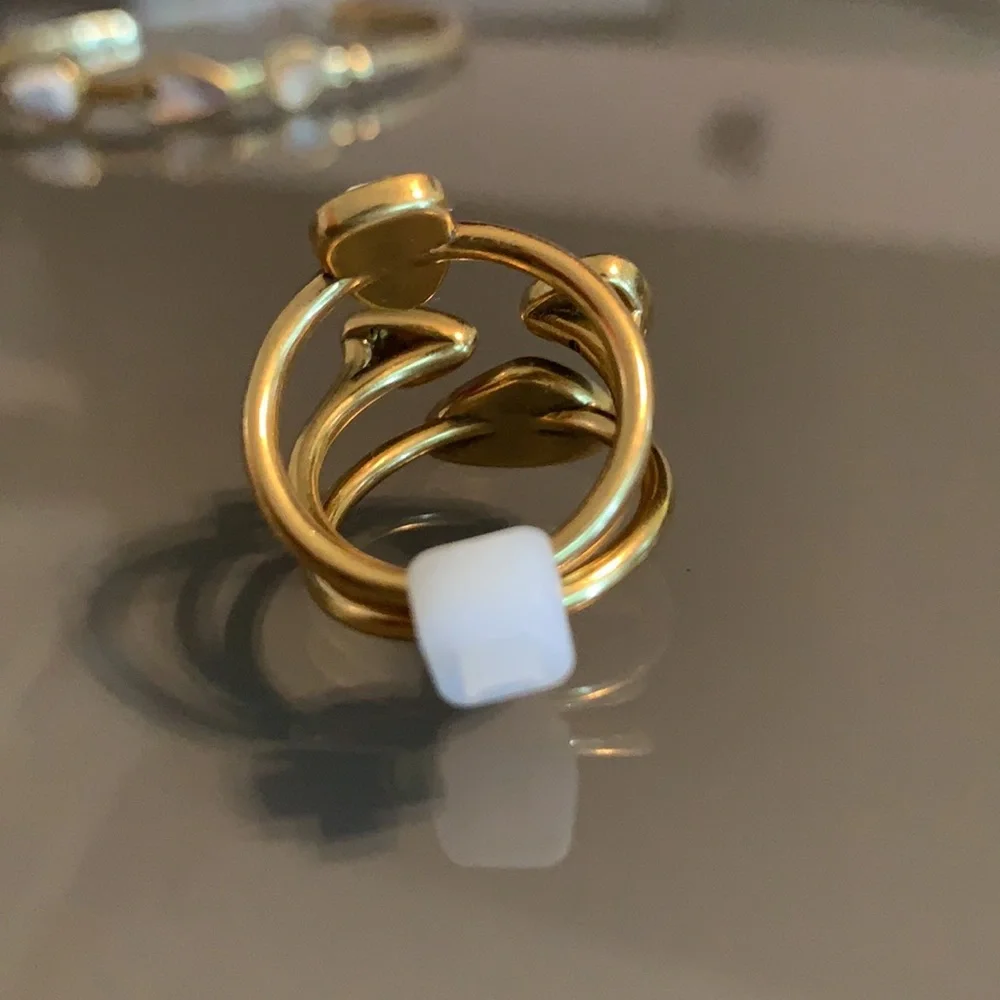 KENDRA SCOTT Ivy Ring Set pink - Picture 3 of 11